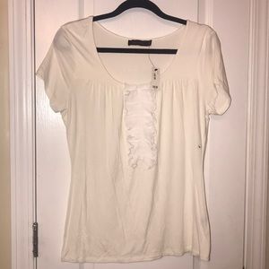 Women’s cute white top